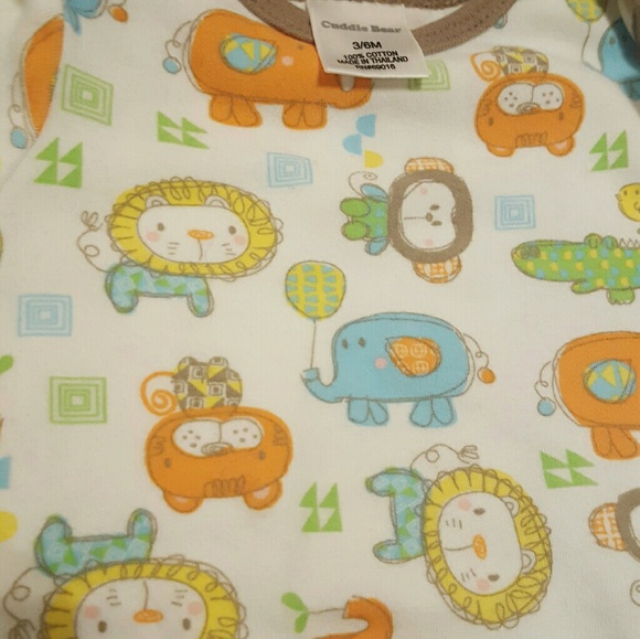 TWIN 3 piece jungle animal set 3-6m - Picture 2 of 3